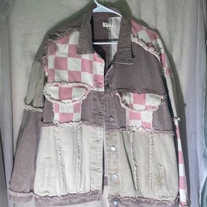 Denim Jacket, colorful